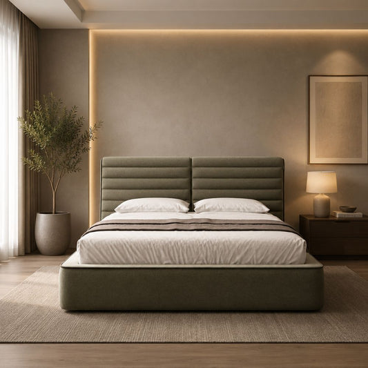 Stitched Headboard Design