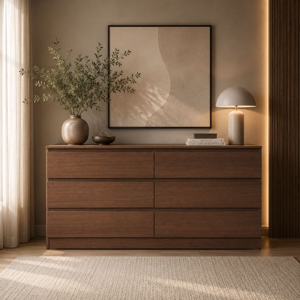 Brown Dressing Table