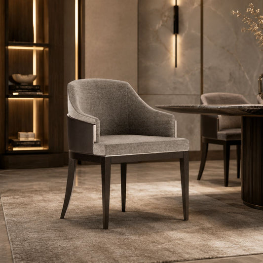 Wolfe Curved Dining Chair