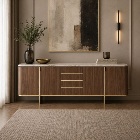 Marble Wood Buffet