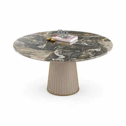 Dramatic Circular Statement Table