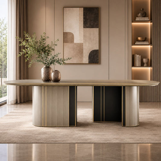 Sculptural J Leg Table