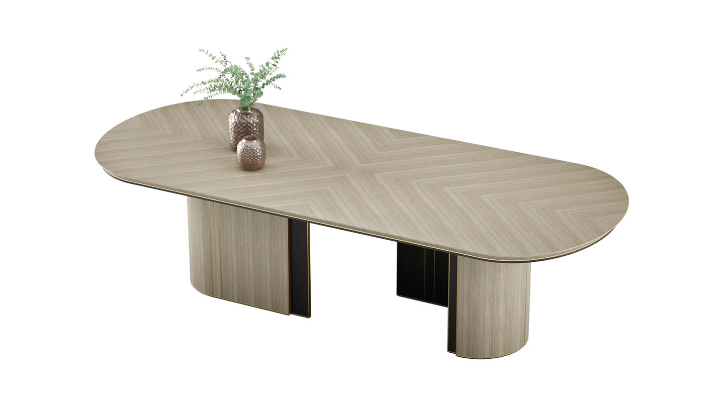 Sculptural J Leg Table