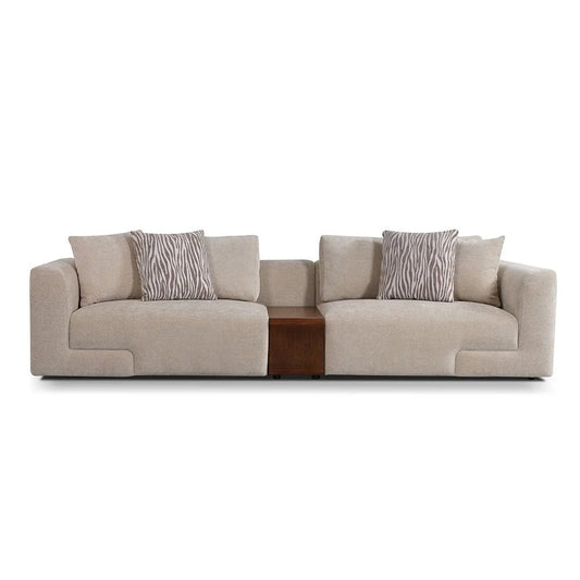 Beige Fabric Comfort