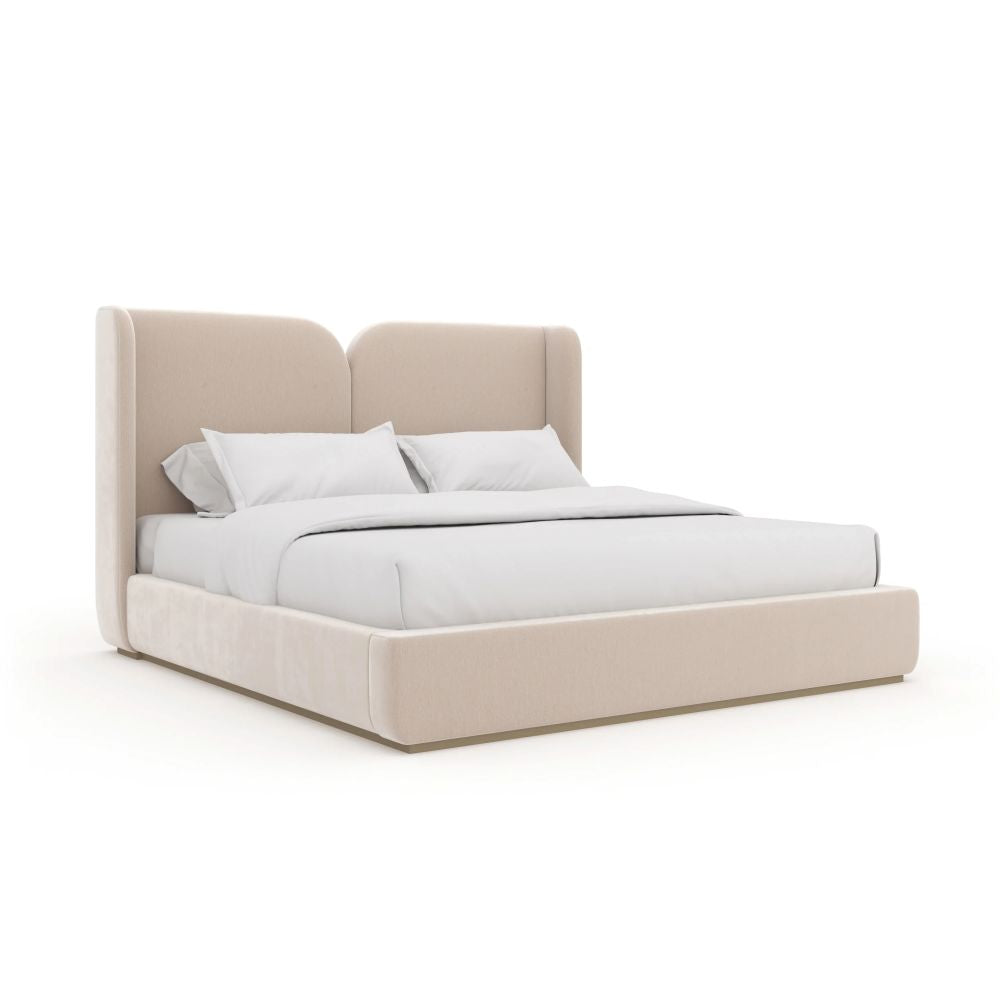 Vintage Upholstered Bed