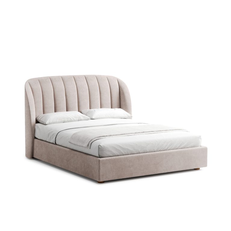 Elegant Upholstered Bed