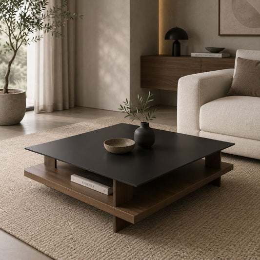 Bronzed Glass Table