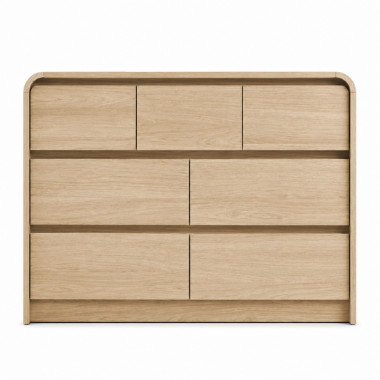 Rounded Storage Dresser