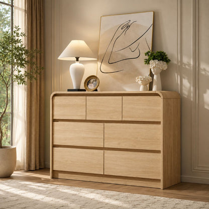 Rounded Storage Dresser