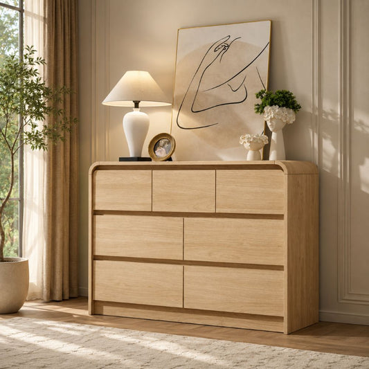 Rounded Storage Dresser