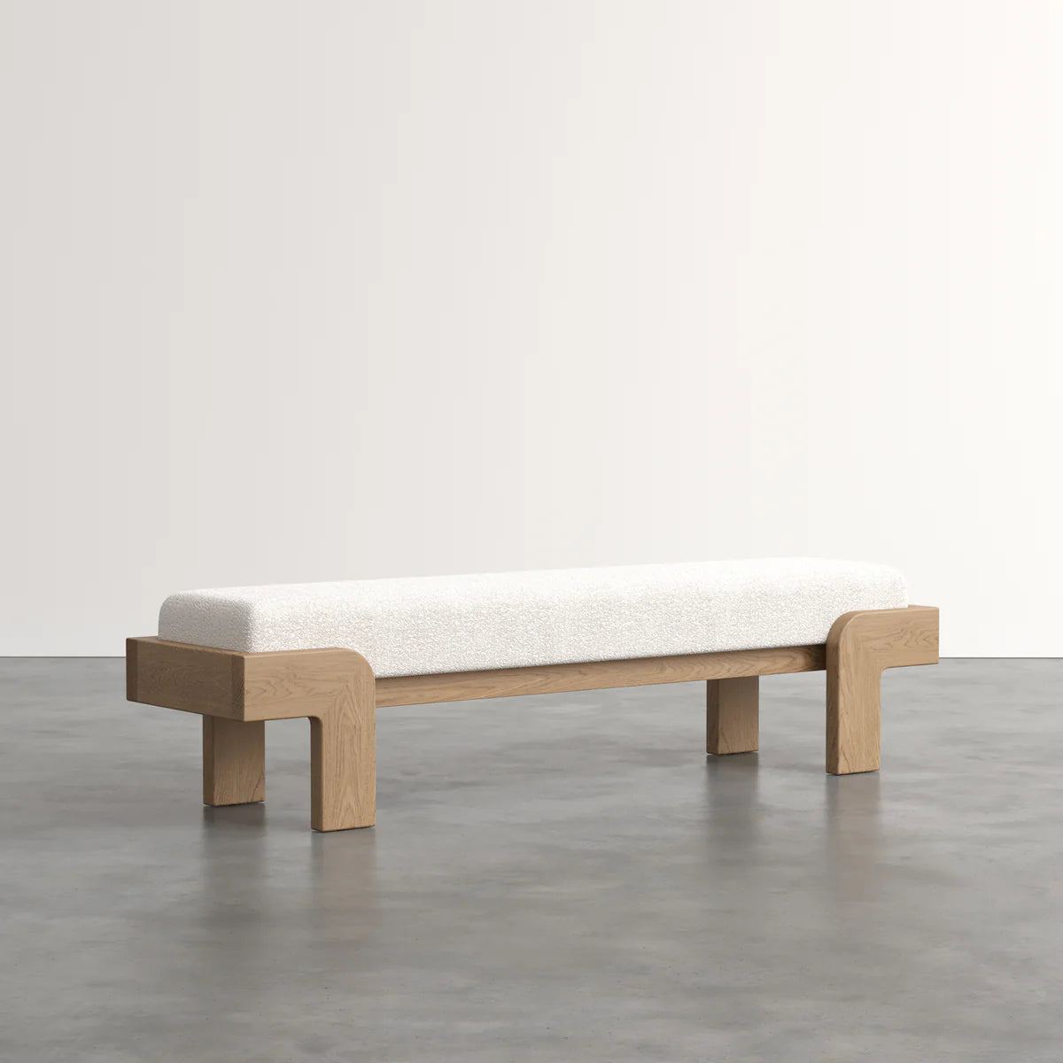 Minimal Wood Bench