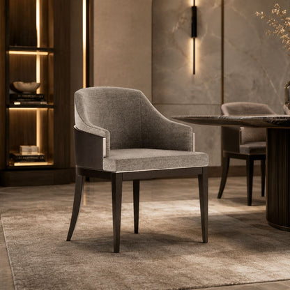 Wolfe Curved Dining Chair