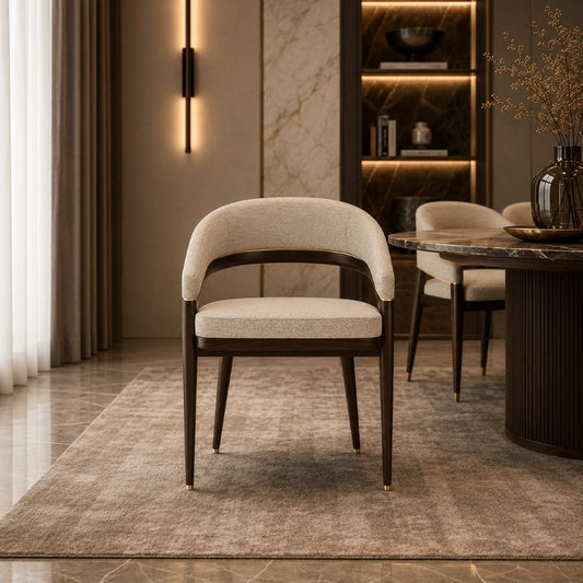 Rounded Comfort Dining Chair