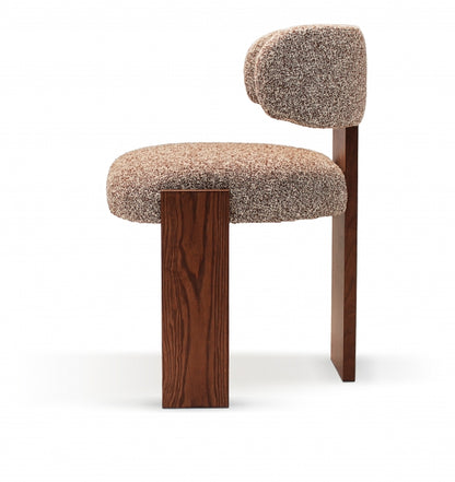Curved Comfort Wood Chair