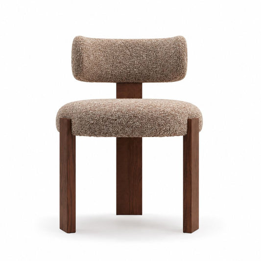Curved Comfort Wood Chair