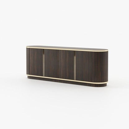 Sophisticated Curved Sideboard