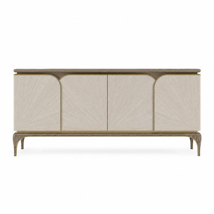 Burnished Brass Ash Sideboard