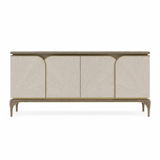 Burnished Brass Ash Sideboard